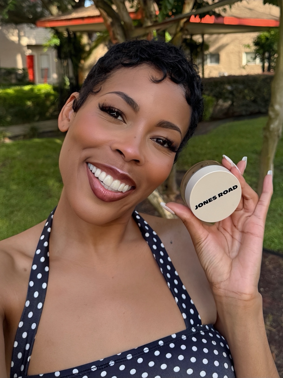 Beauty product portrait